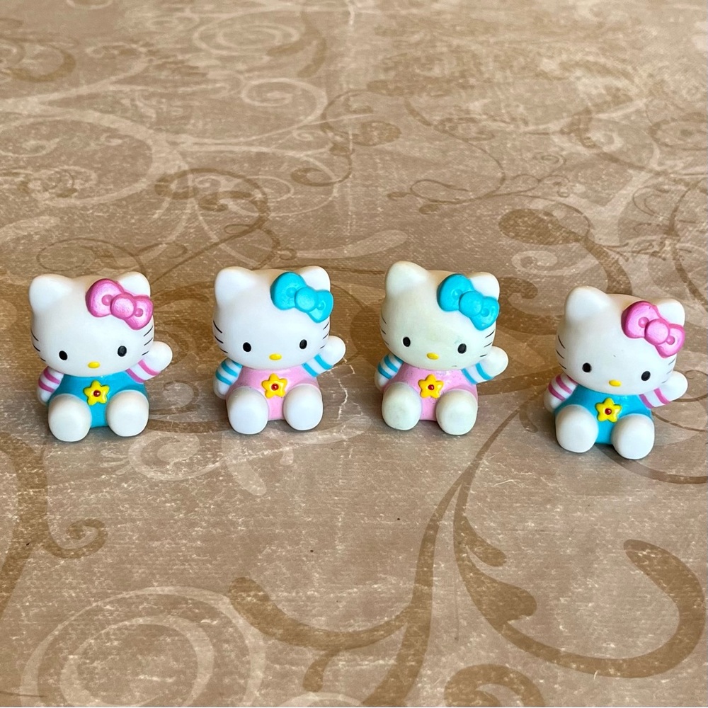Vintage 1999 Sanrio Hello Kitty Soft Vinyl Figure Puppets